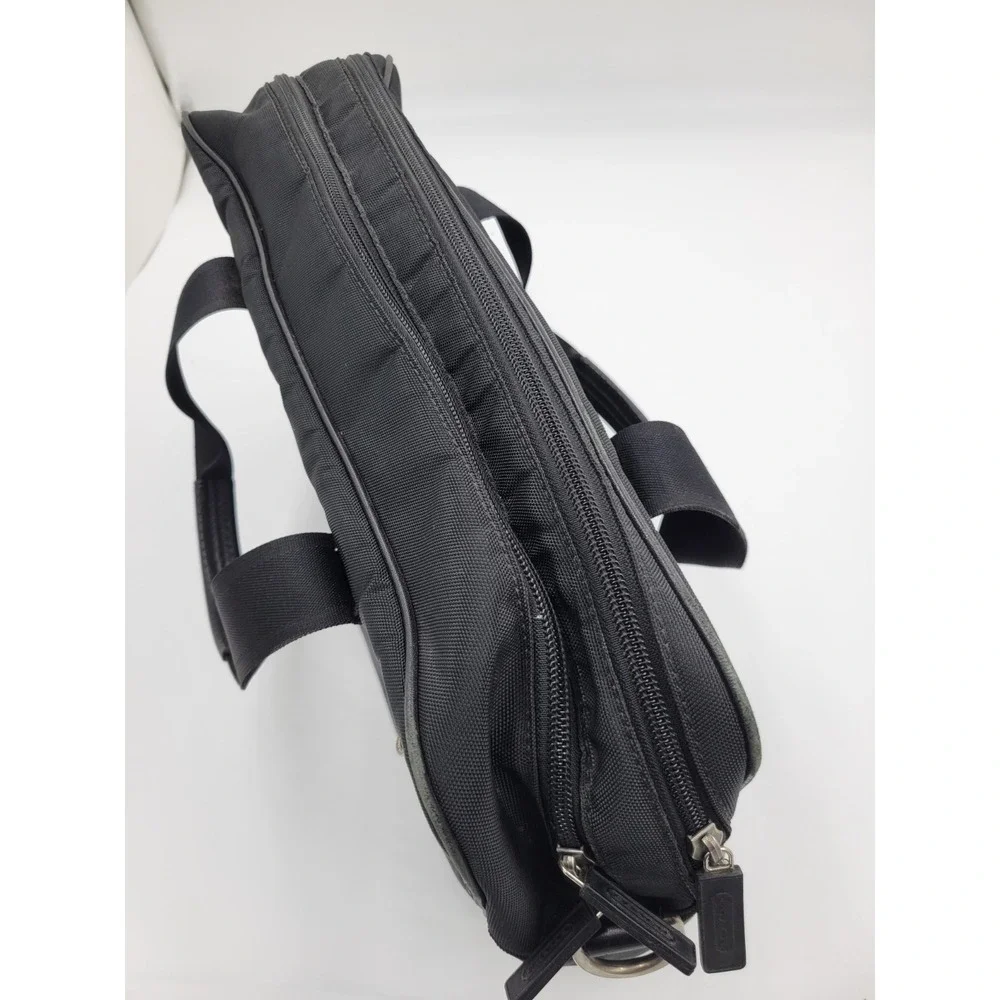 Coach Voyager Messenger Laptop Travel Commuter‎ Bag Black